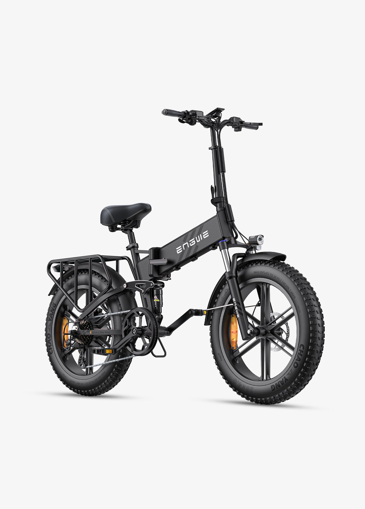 space black engwe engine pro 2.0 electric mountain bike