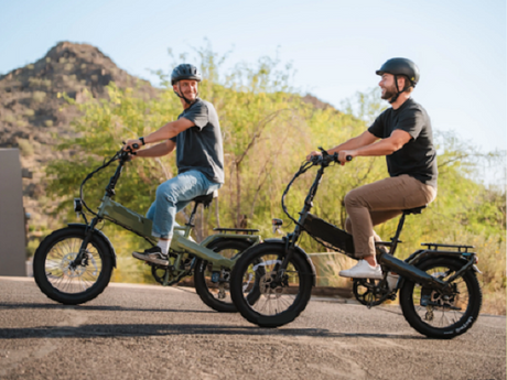 Commuting Aboard A Fast Folding Ebike Eliminates Heavy Traffic Delays