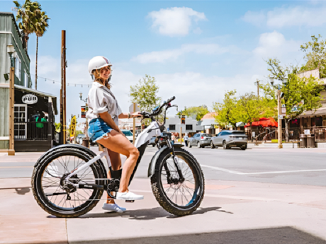 Navigate Local Neighborhood Paths Easily On An Electric Bike For Teens