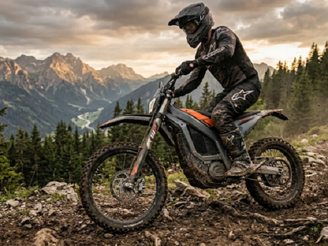 Scale Steep Rocky Mountains Riding Power Dirt Bikes That Are Electric