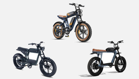 bike compare: engwe m20 2.0 vs ride1up revv1 vs super73 s2