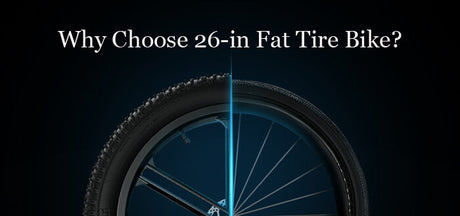 top reasons to choose a 26-inch fat tire bike
