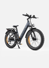 galaxy grey engwe e26 e-bike with all terrain tyres