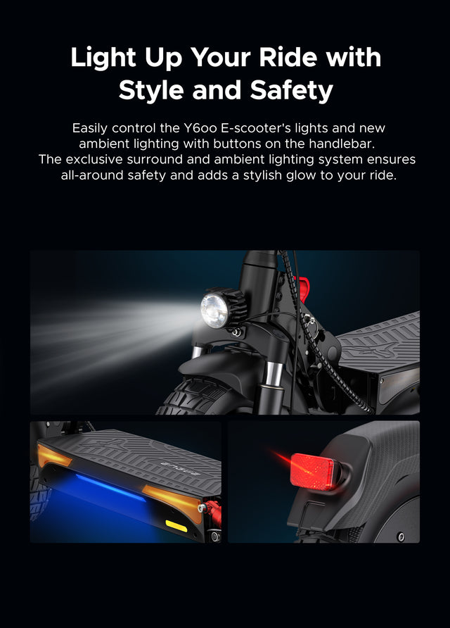 Engew ENGWE Y600 830W City E-scooter for Adults with Suspension – Engwe USA ...