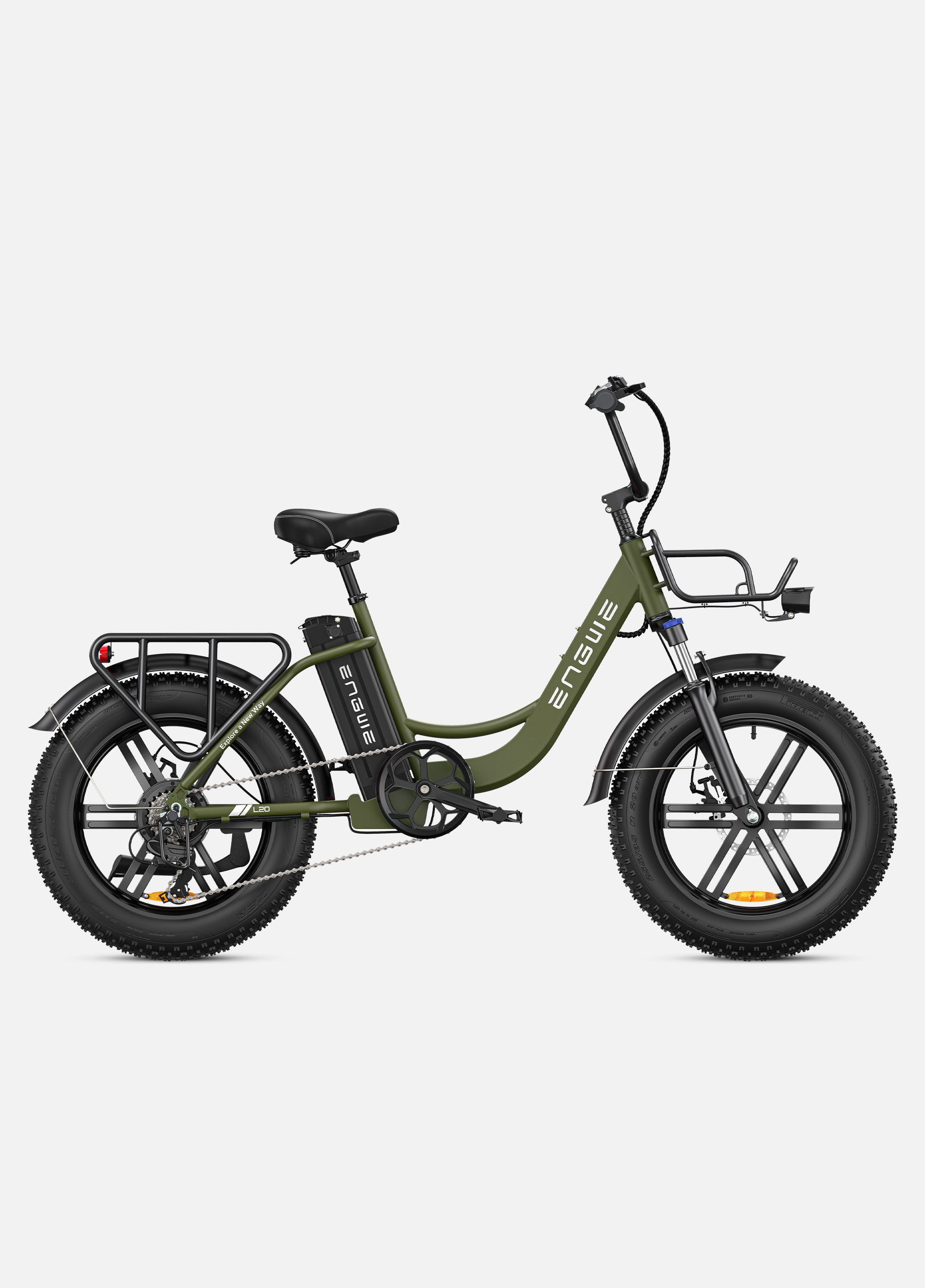 Engwe L20 | 750W Step Through Fat Tire Electric Bike – Engwe USA