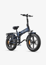 midnight blue engwe engine pro 2.0 fat tire electric bike