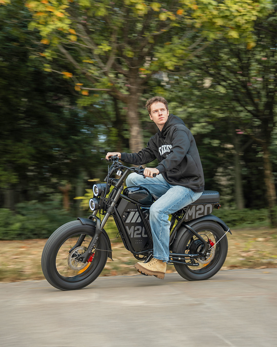 ENGWE M20 3.0: 120Nm High Torque Moped Style Electric Bike – Engwe