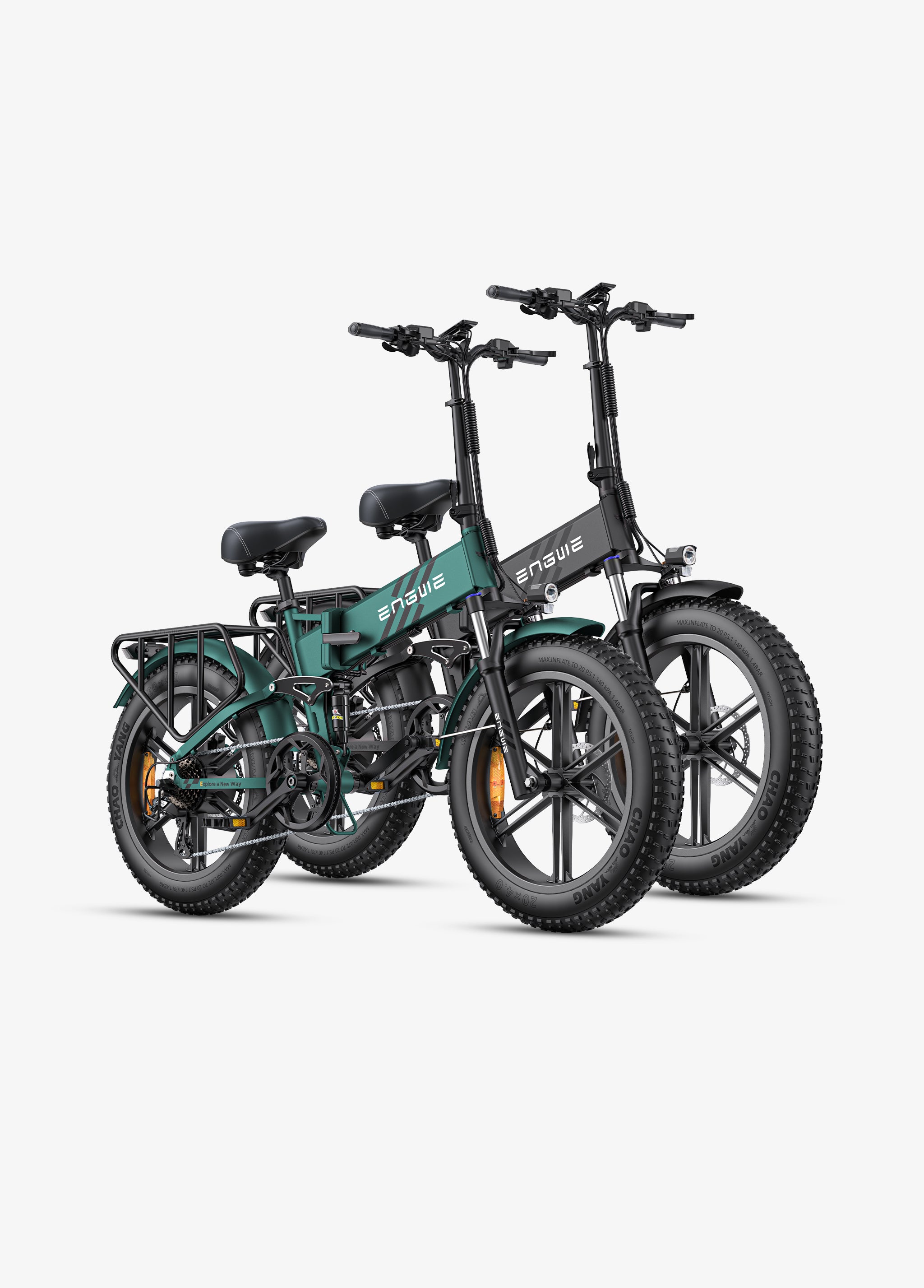 Engwe Engine Pro 2.0 Combo: Fat Tire Folding E-bikes – Engwe USA