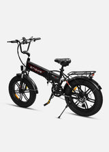 a black engwe ep-2 pro folding electric bike