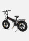 a black engwe ep-2 pro folding electric bike
