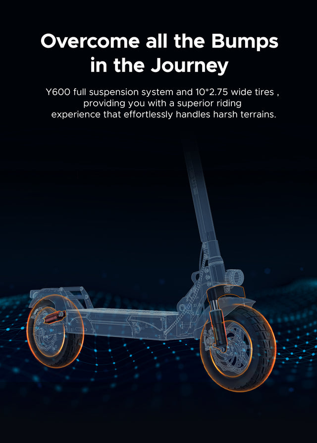 Engew ENGWE Y600 830W City E-scooter for Adults with Suspension – Engwe USA ...
