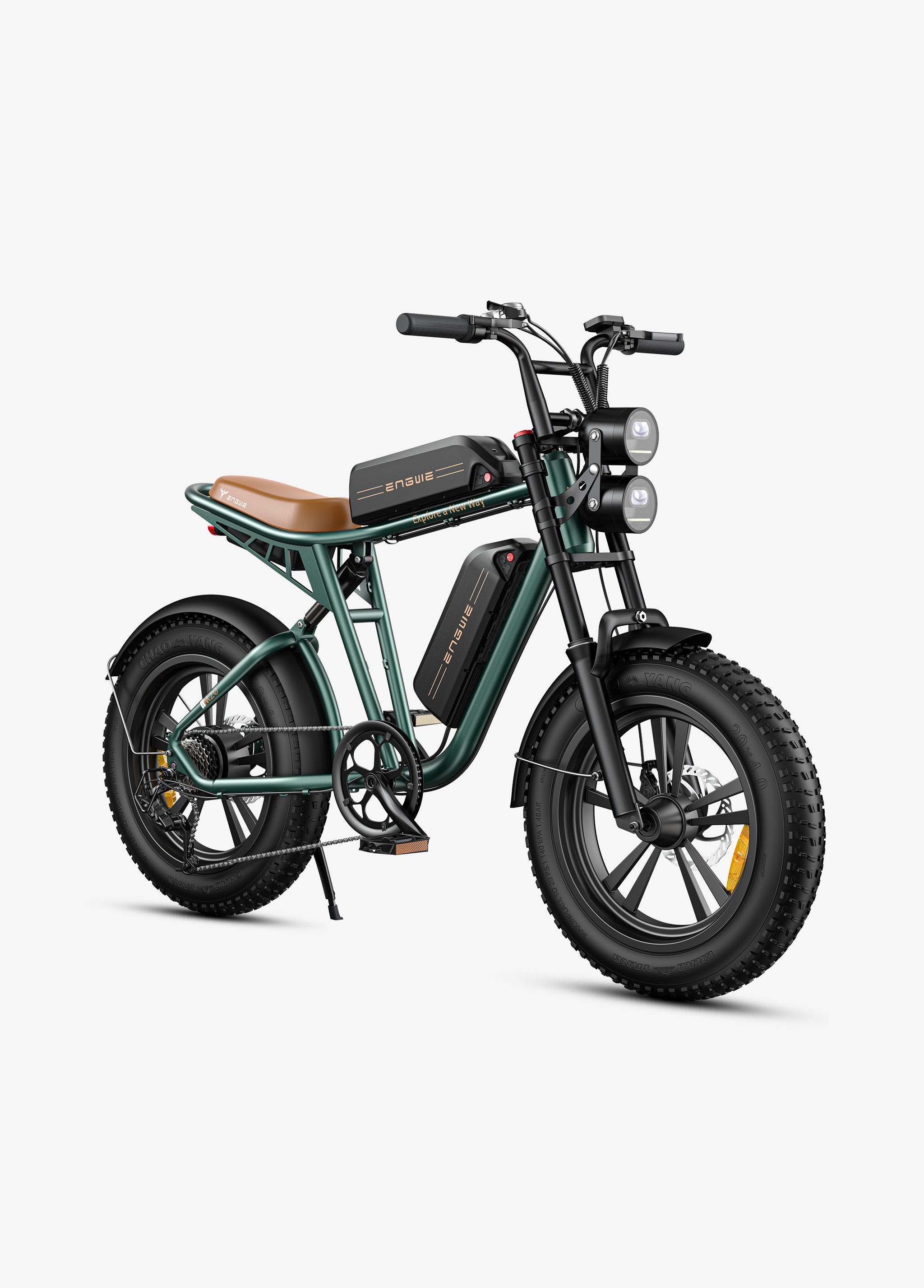 Engwe M20 1000W Full-sus Fat Tire Electric Bike | 28MPH – Engwe