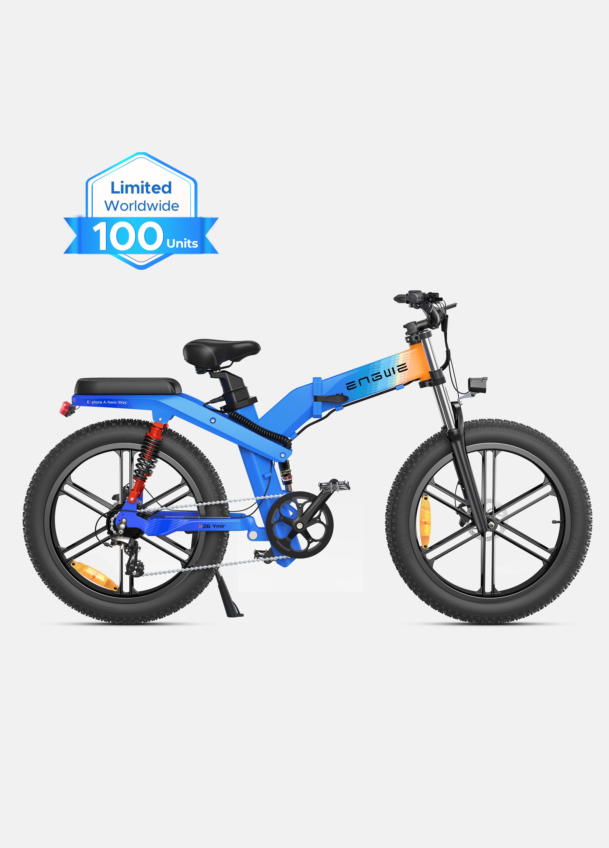 Engwe X26 1200W 70N.m Torque Folding Electric Bike|31MPH – Engwe