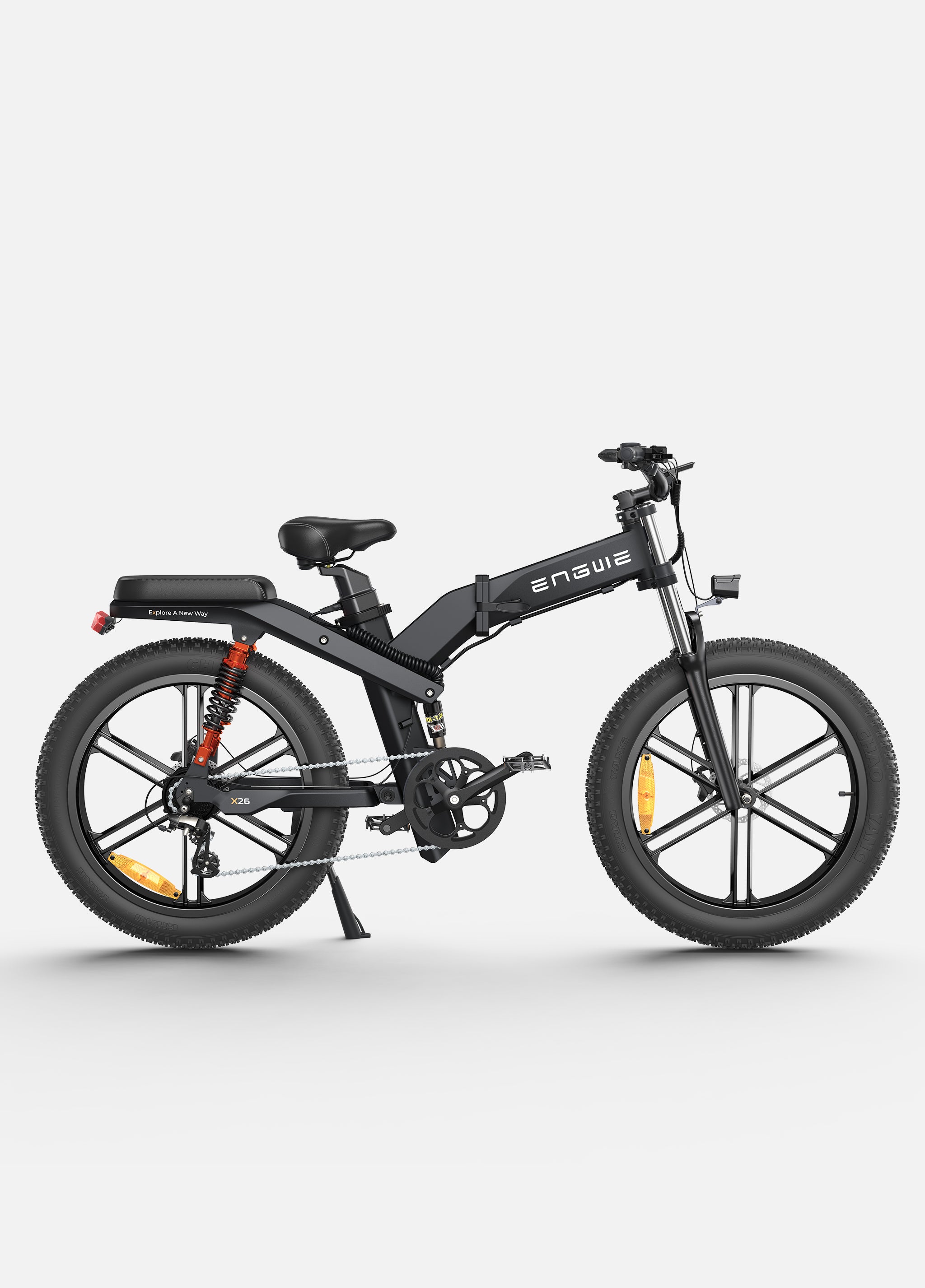Engwe X26 1200W 70N.m Torque Folding Electric Bike|31MPH – Engwe