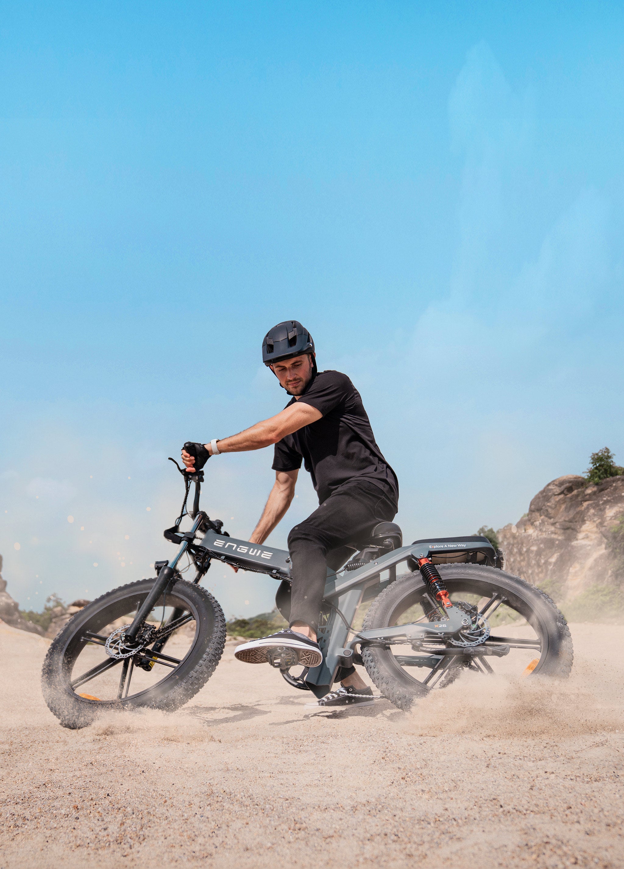 Engwe X26 1200W 70N.m Torque Folding Electric Bike|31MPH – Engwe