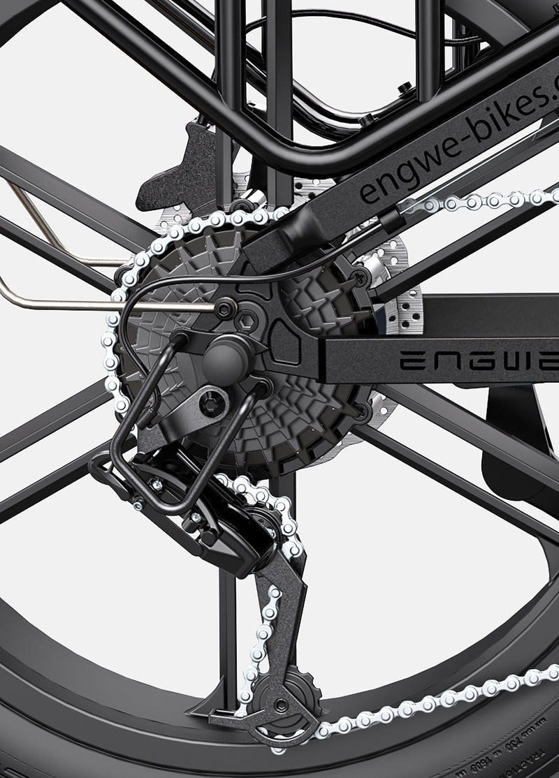 ENGWE Engine Pro Shimano drivetrain