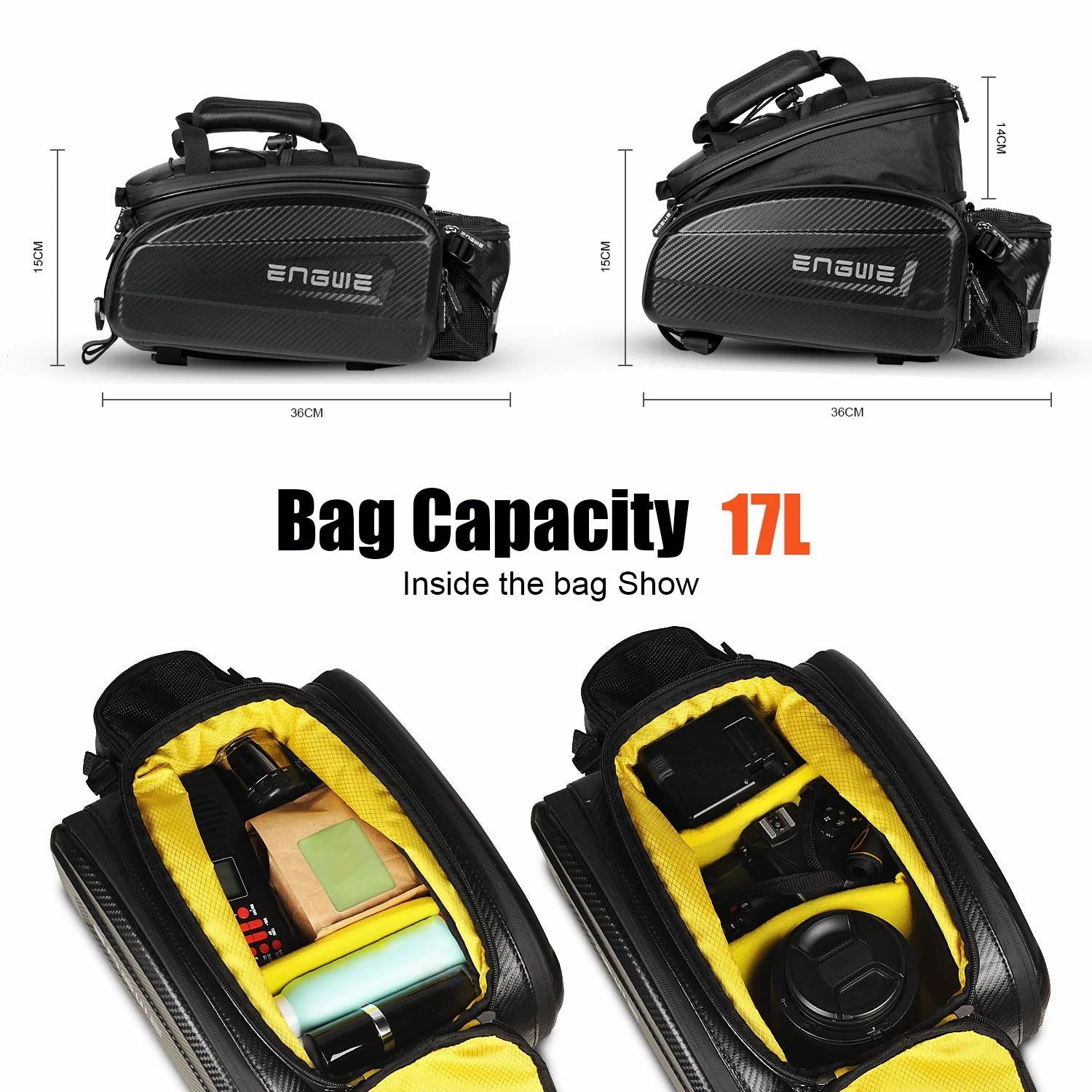 Engwe/Ouxi Rear Cargo Rack Bag (Waterproof)