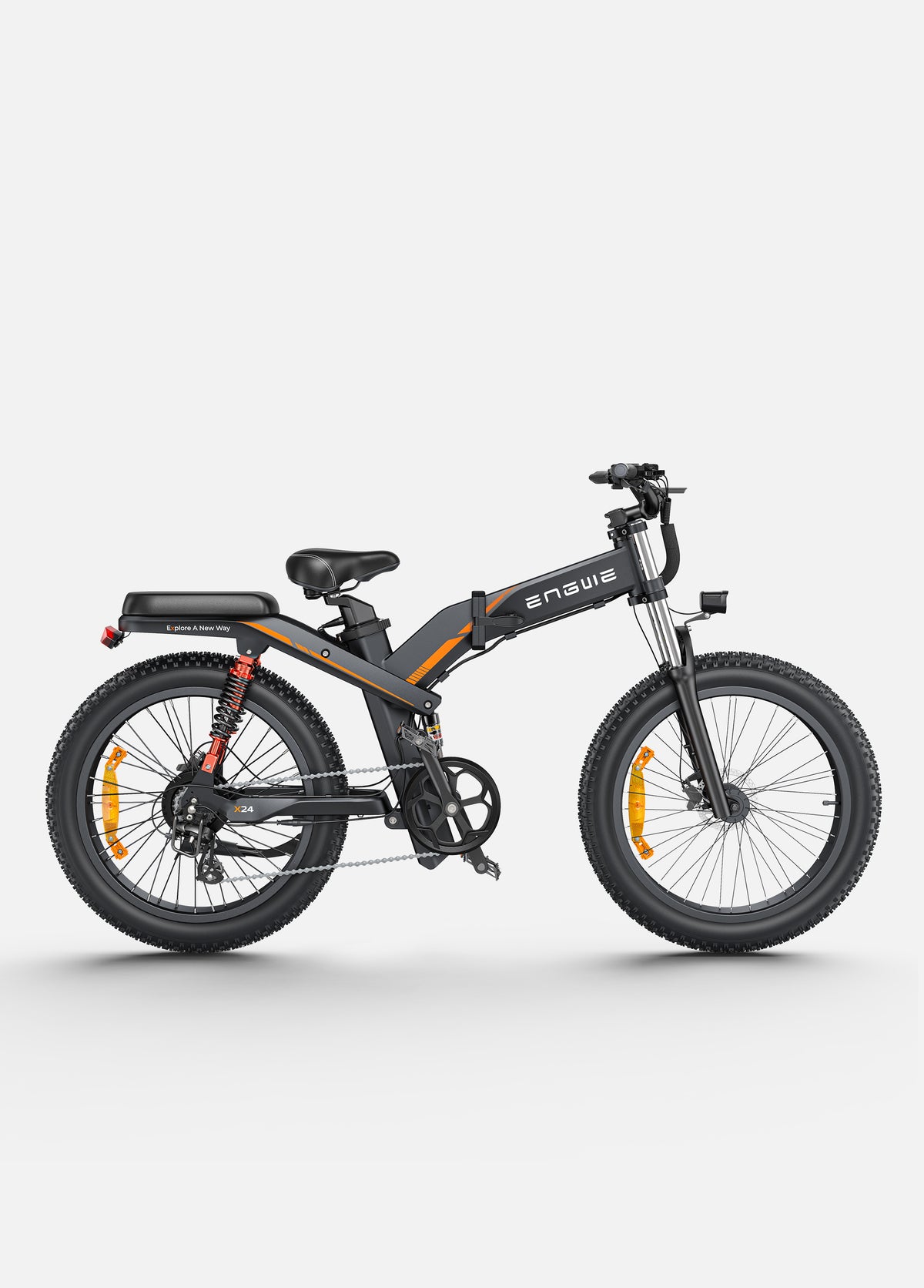 ENGWE X24 side profile folding electric bike