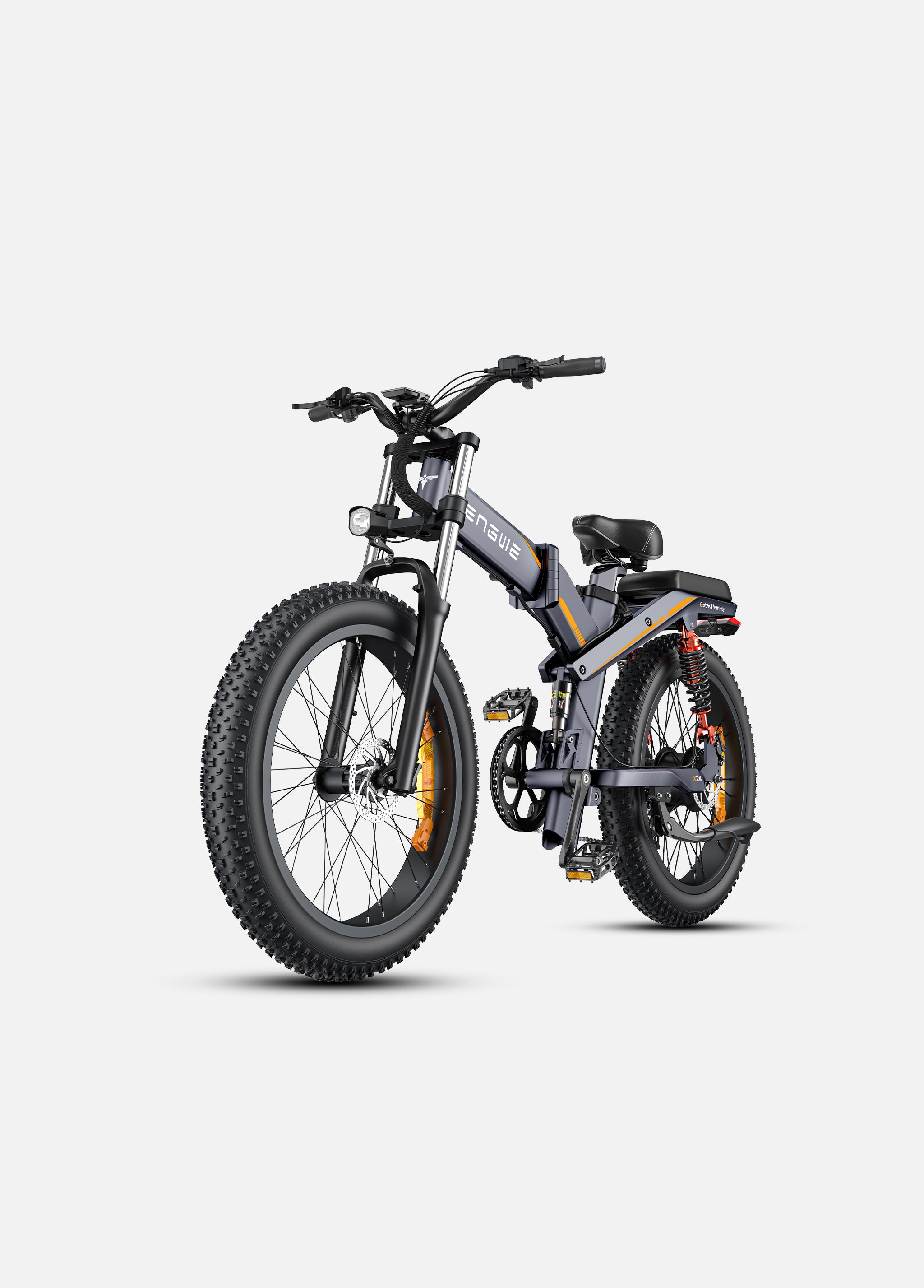 Engwe X24: Fat Tire Folding Electric Bike for All Terrains – Engwe