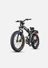 side view of engwe x24 long-range electric bike