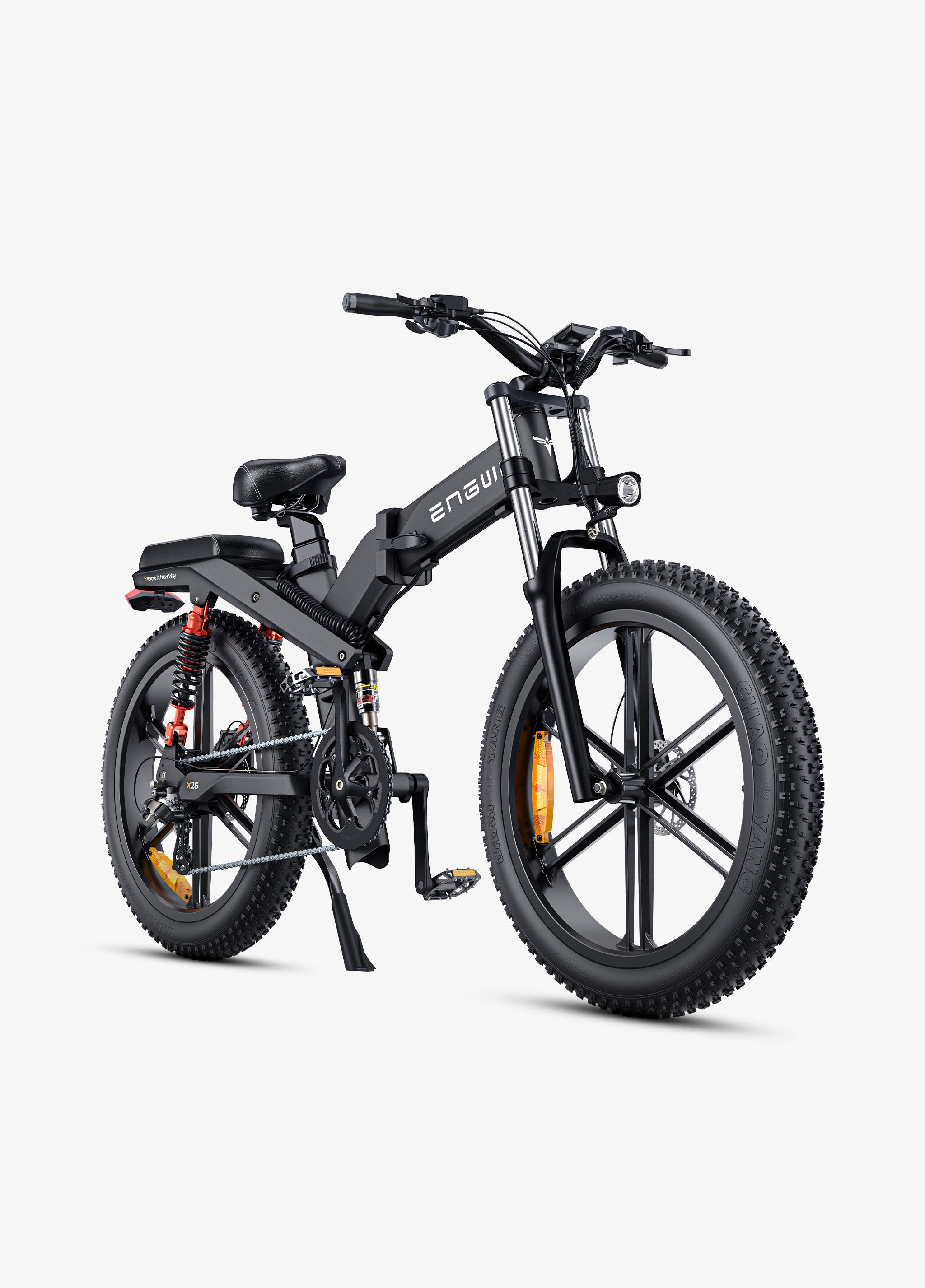 Engwe X26 1200W 70N.m Torque Folding Electric Bike|31MPH – Engwe