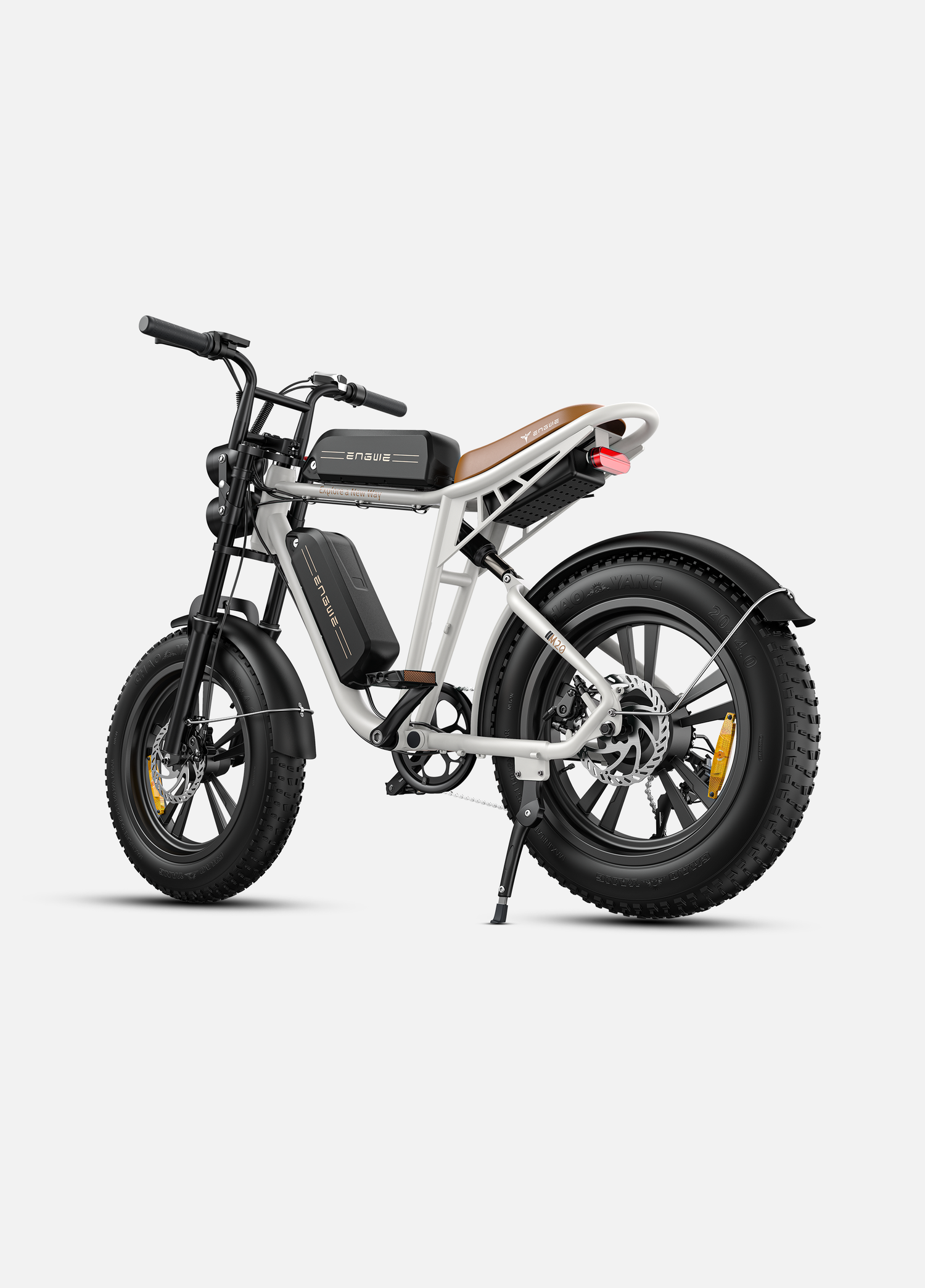 engwe m20 combo: 1 e-bike and 2 batteries