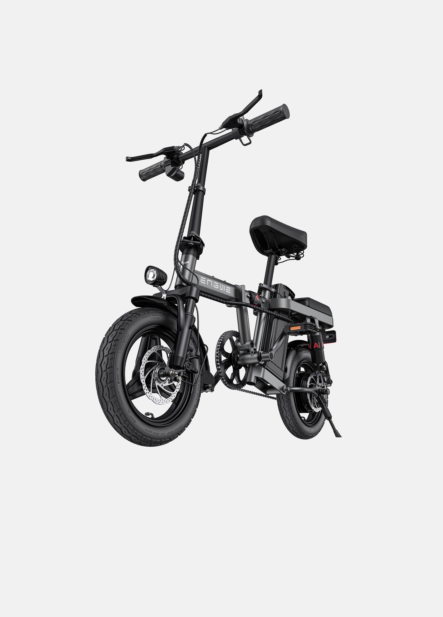 gray engwe t14 small electric bike