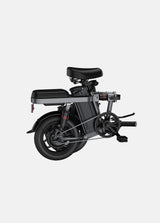 a folded engwe t14 mini bike
