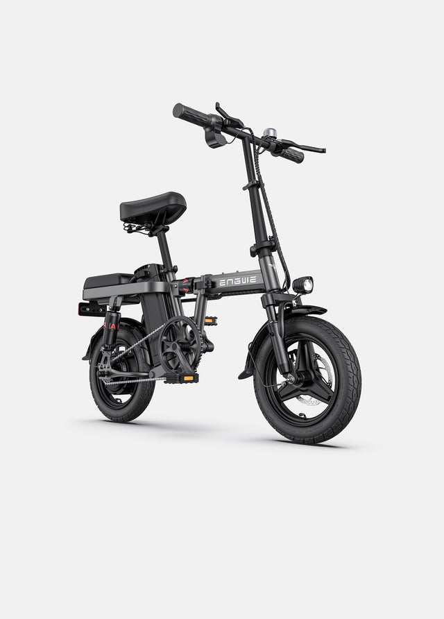 gray engwe t14 folding electric bike